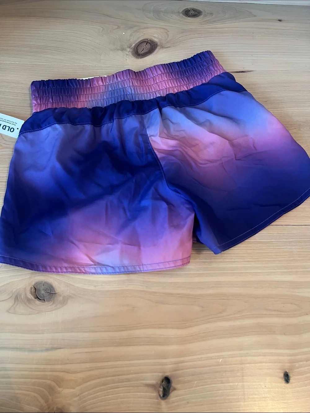 Old Navy Purple Ombre Athletic Shorts